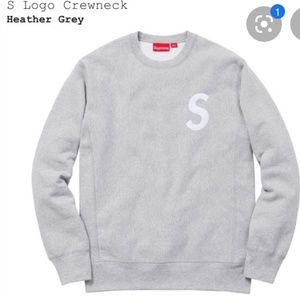 SUPREME S LOGO Crewneck Sweatshirt